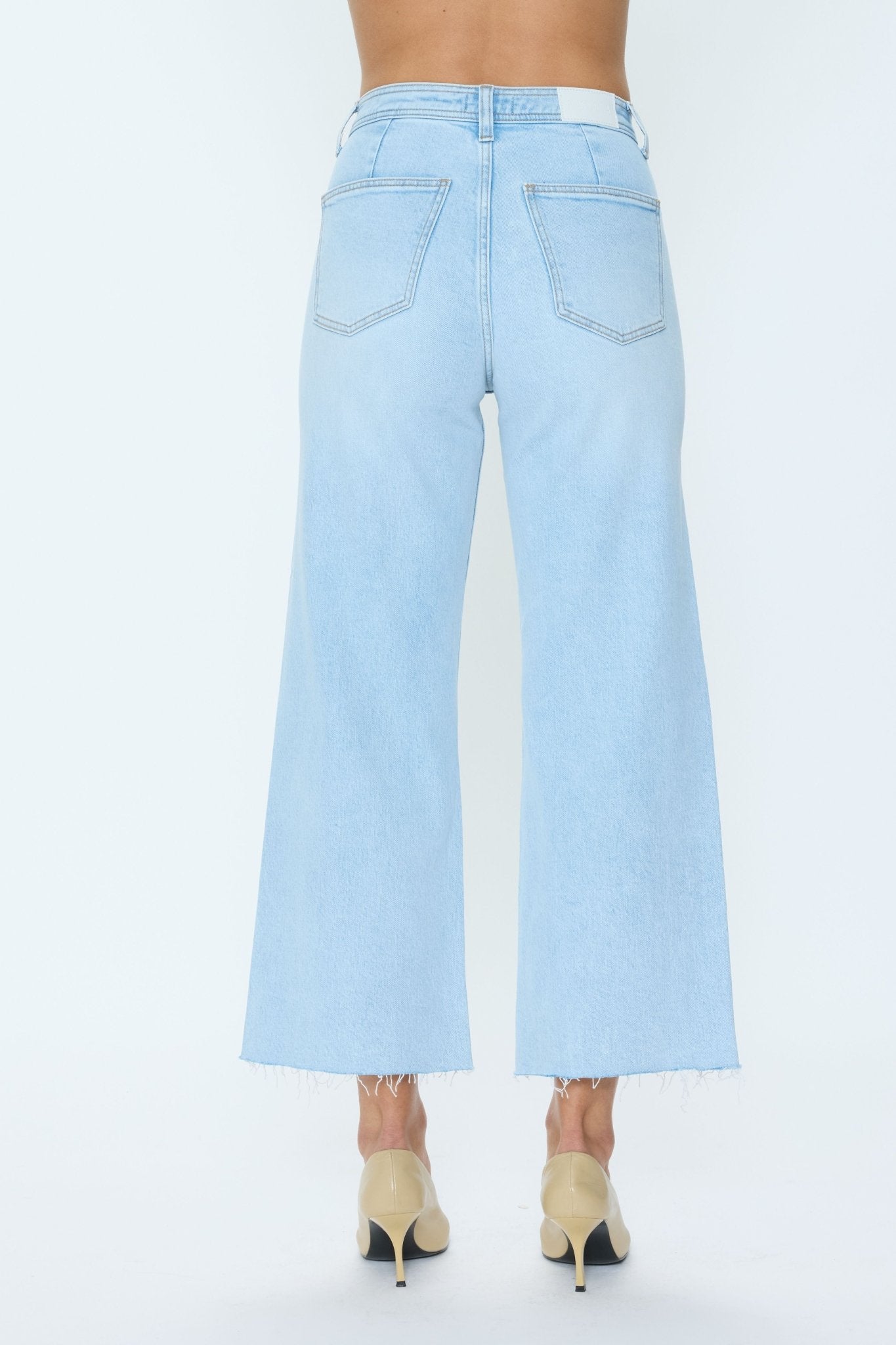 PENNY CROP HIGH RISE WIDE LEG CROP - Amor Lafayette