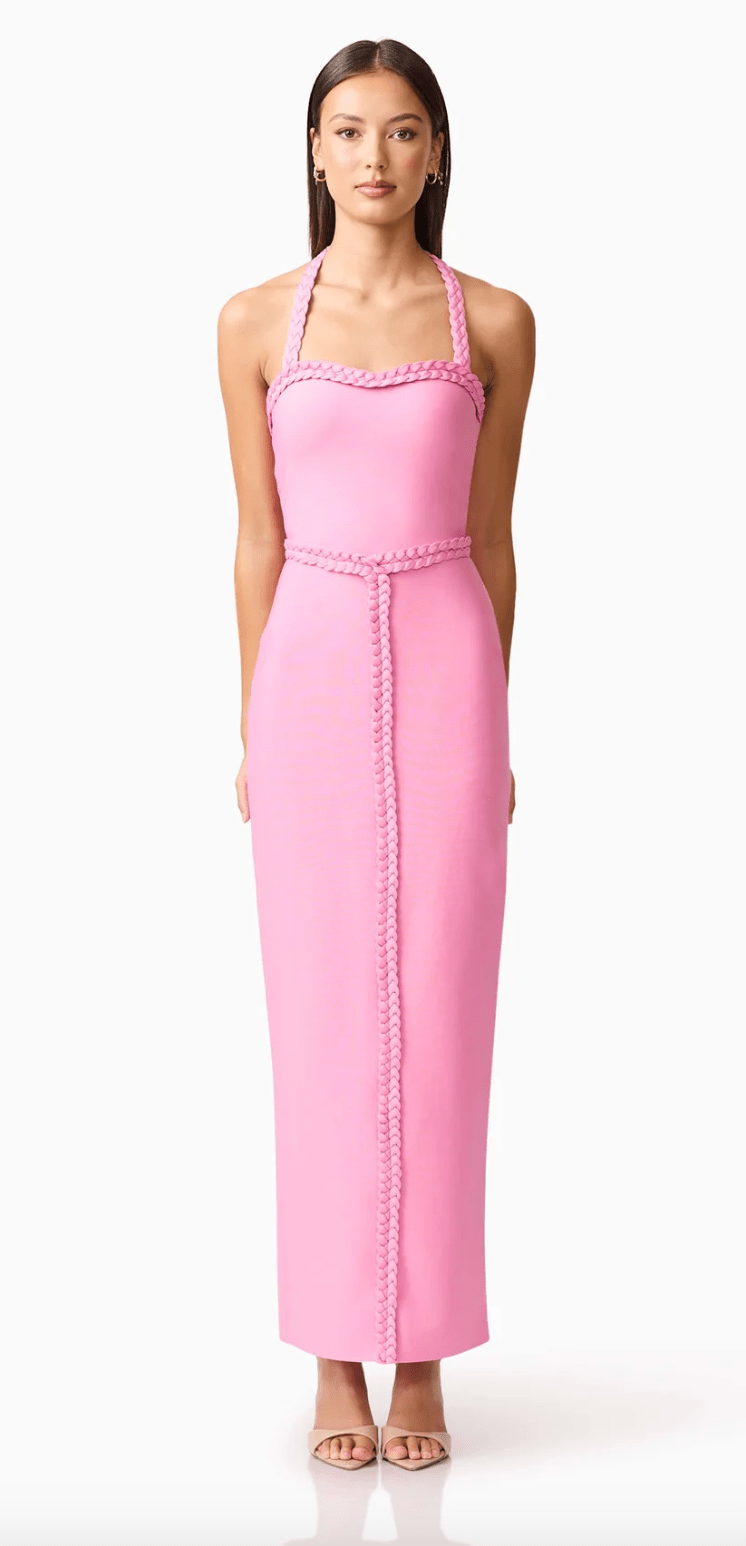 Peony Pink Coralene Gown - Amor Lafayette