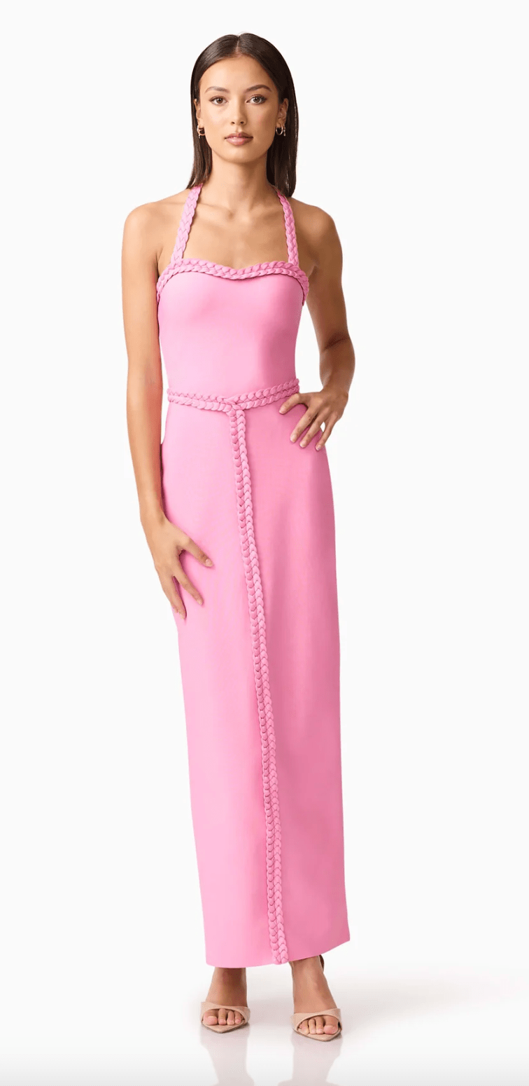 Peony Pink Coralene Gown - Amor Lafayette