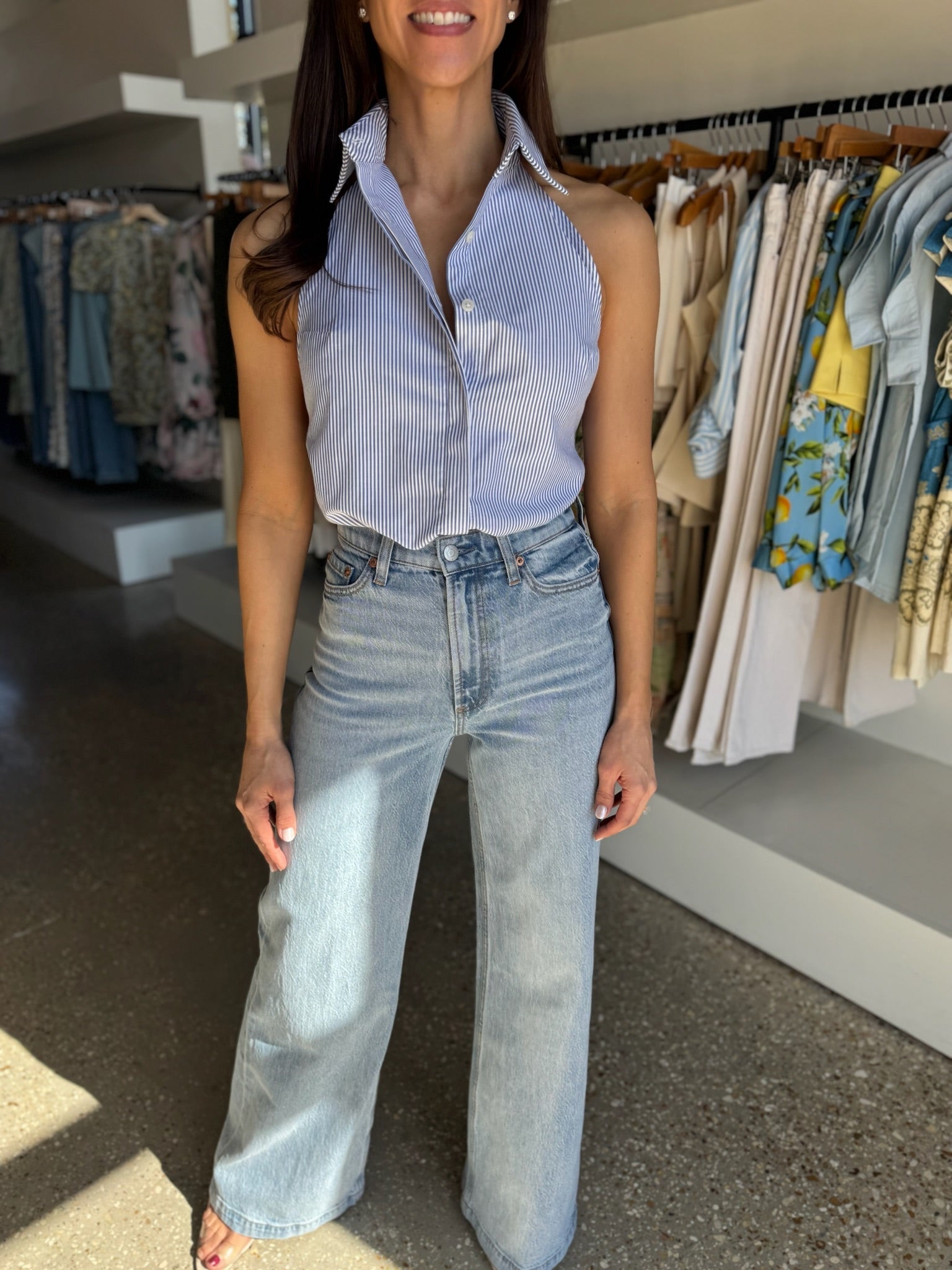 Perspective Lana High Rise Ultra Wide Leg - Amor Lafayette