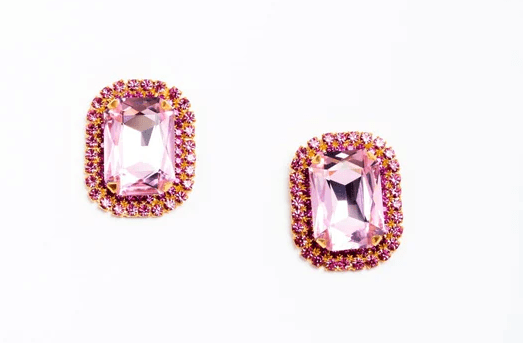 Pink Ariana Earrings - Amor Lafayette