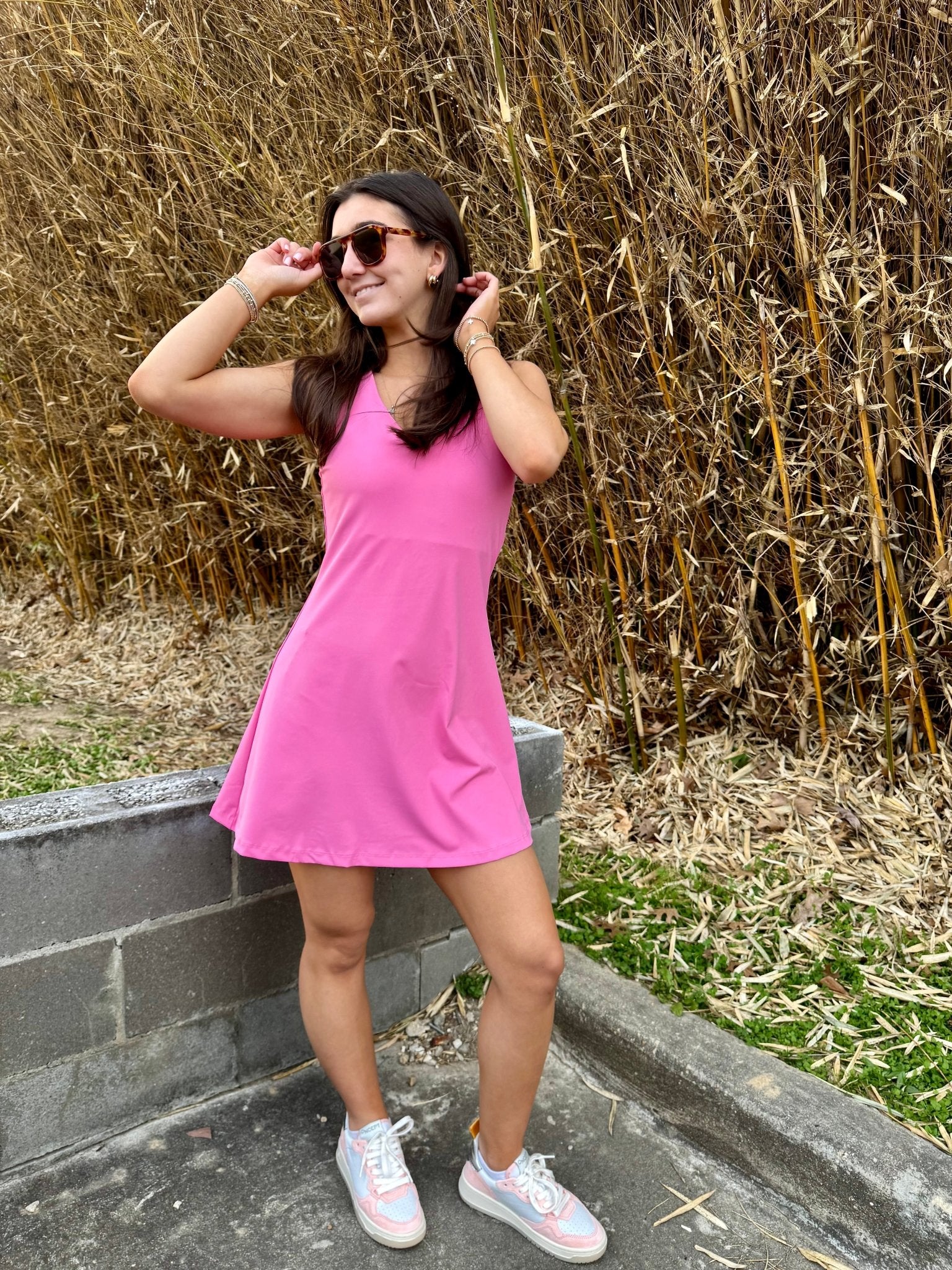 Pink Athletic Dress (PREORDER) - Amor Lafayette