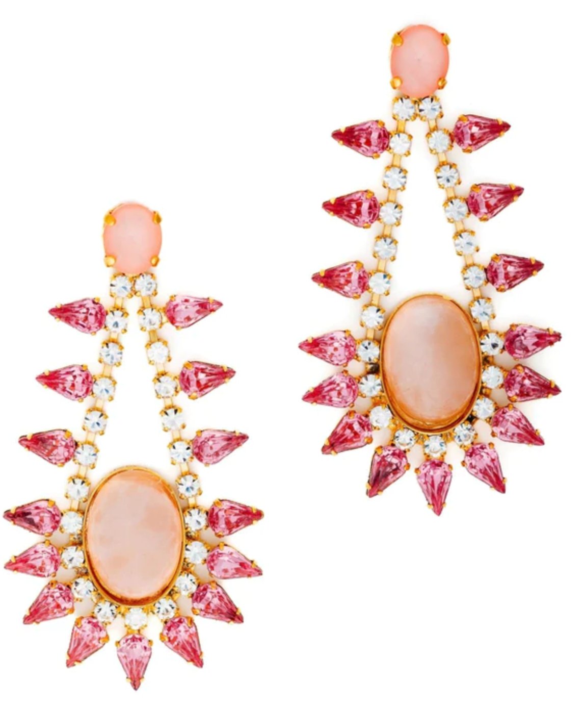 Pink Bellamy Earrings - Amor Lafayette