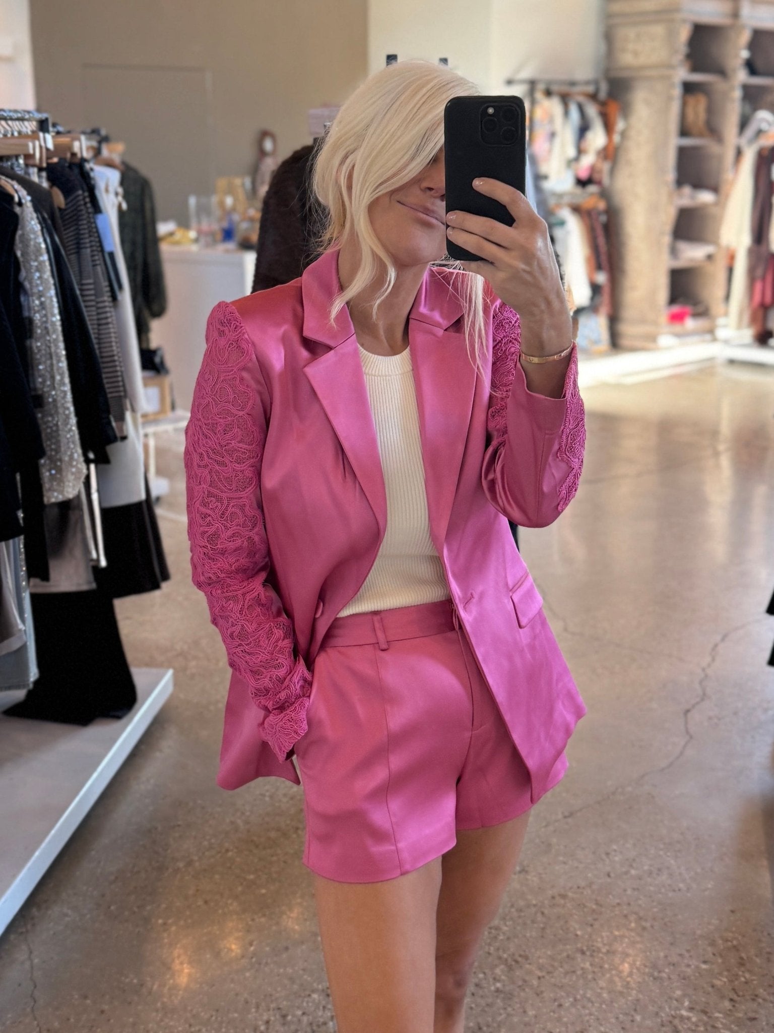 Pink Garnet Rosalind Short