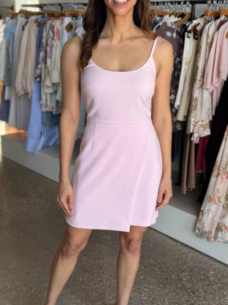 Pink Icing WHISPER MINI Dress - Amor Lafayette