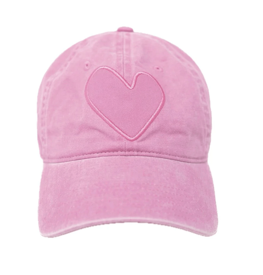 Pink Imperfect Heart Hat - Amor Lafayette