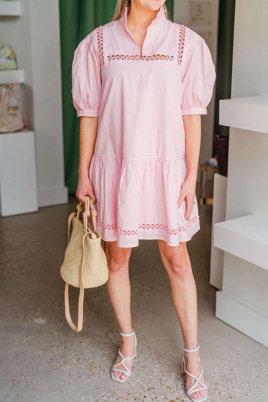 Pink Jordan Dress - Amor Lafayette