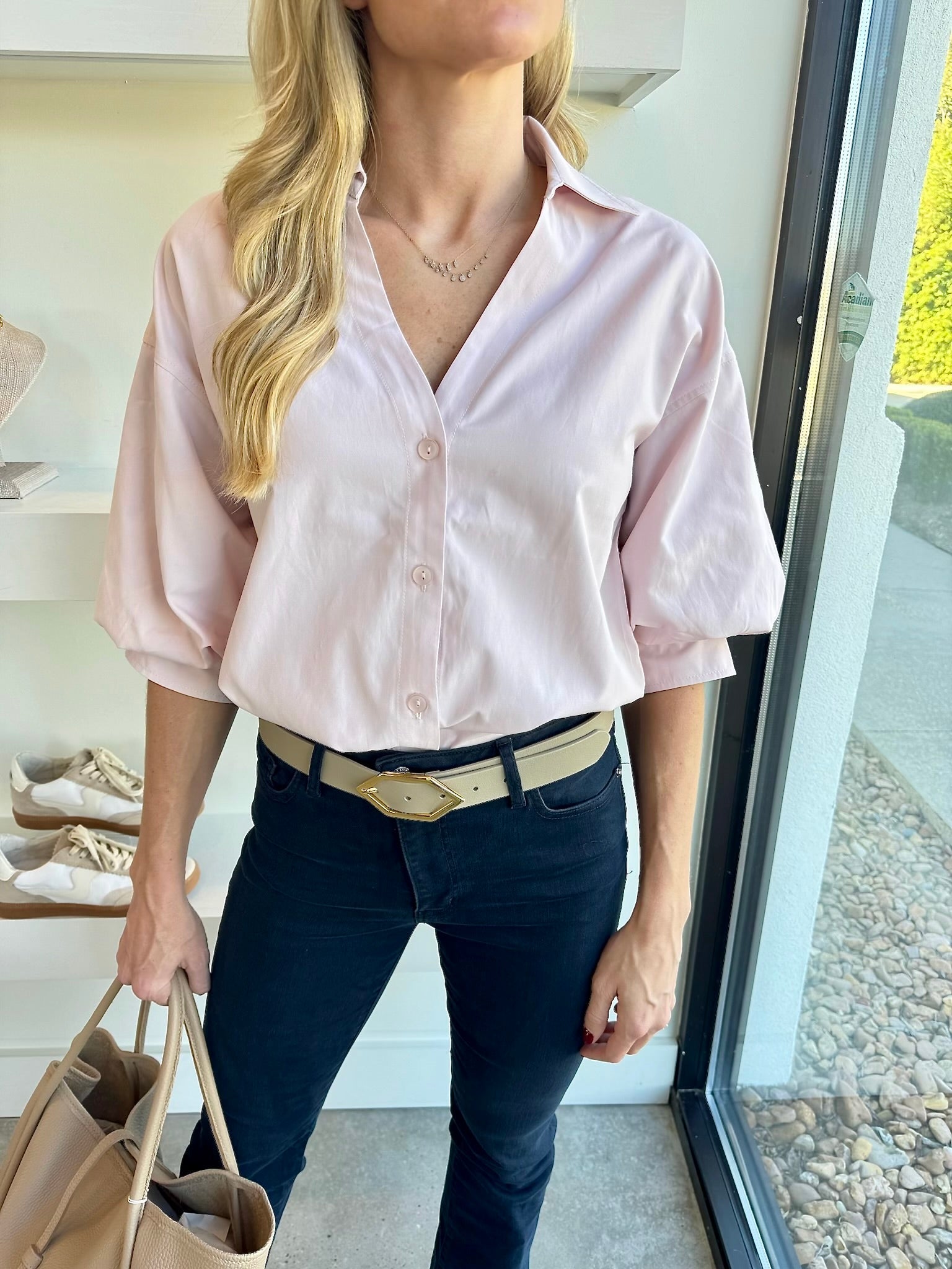 Pink Kate Shirt - Amor Lafayette