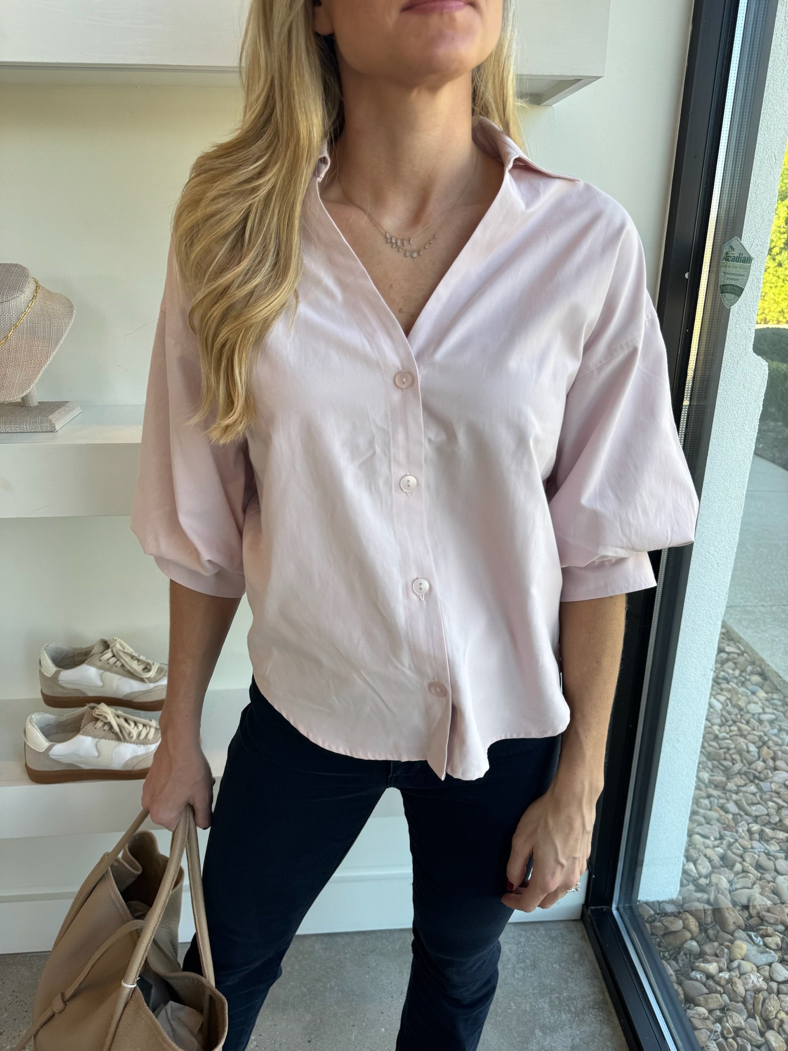 Pink Kate Shirt - Amor Lafayette