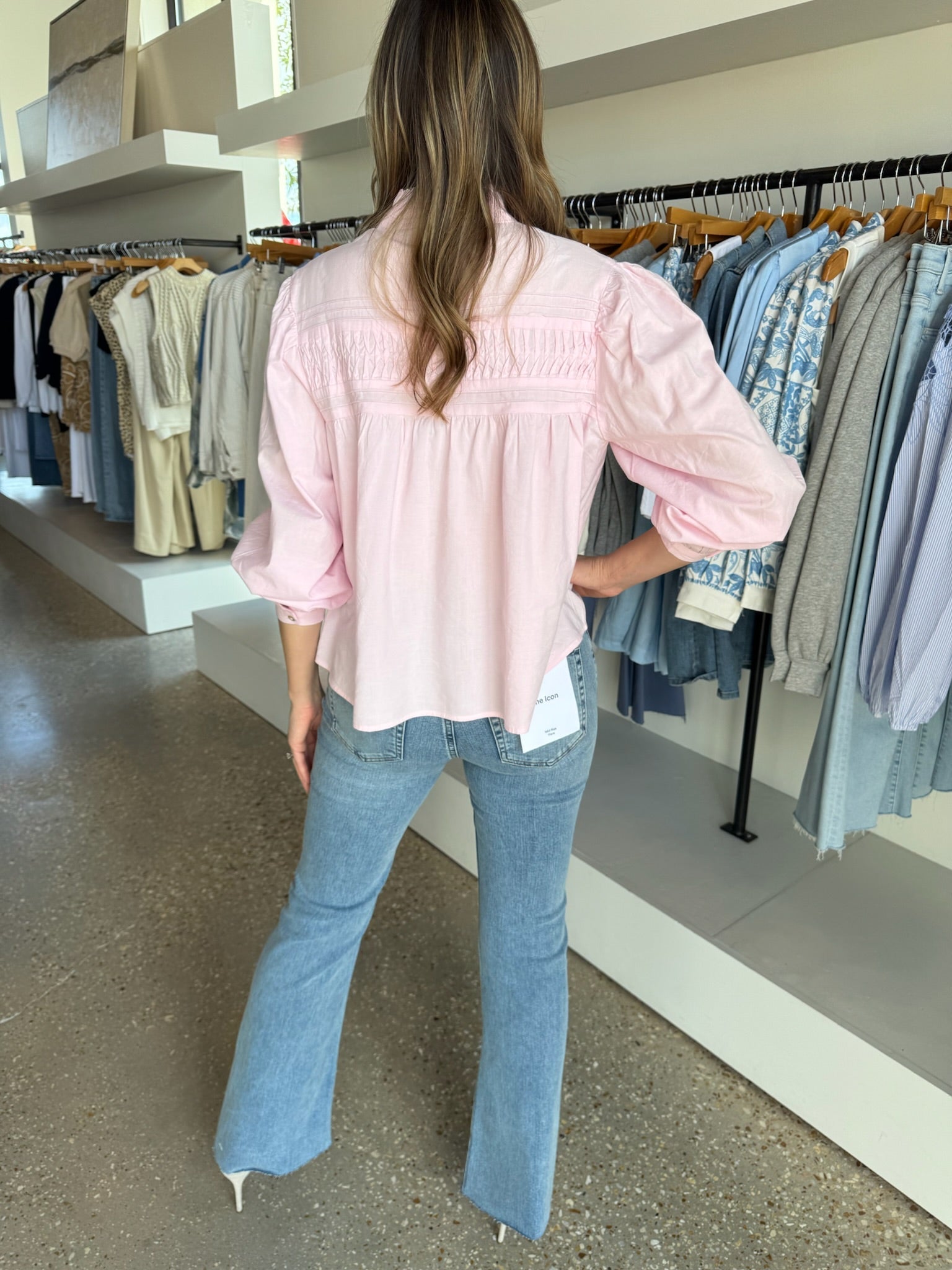 Pink Lindy Blouse - Amor Lafayette