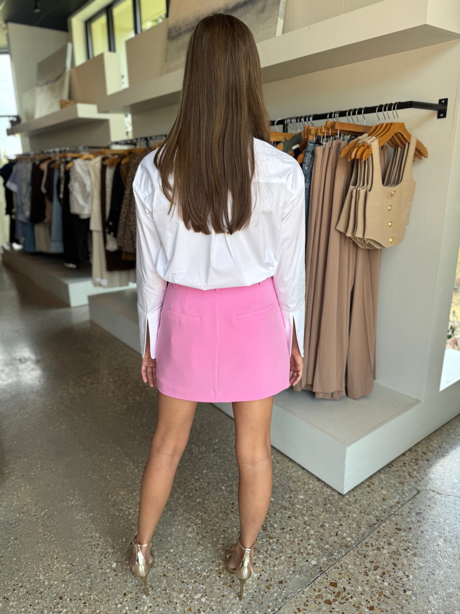 Pink Marie Skort - Amor Lafayette