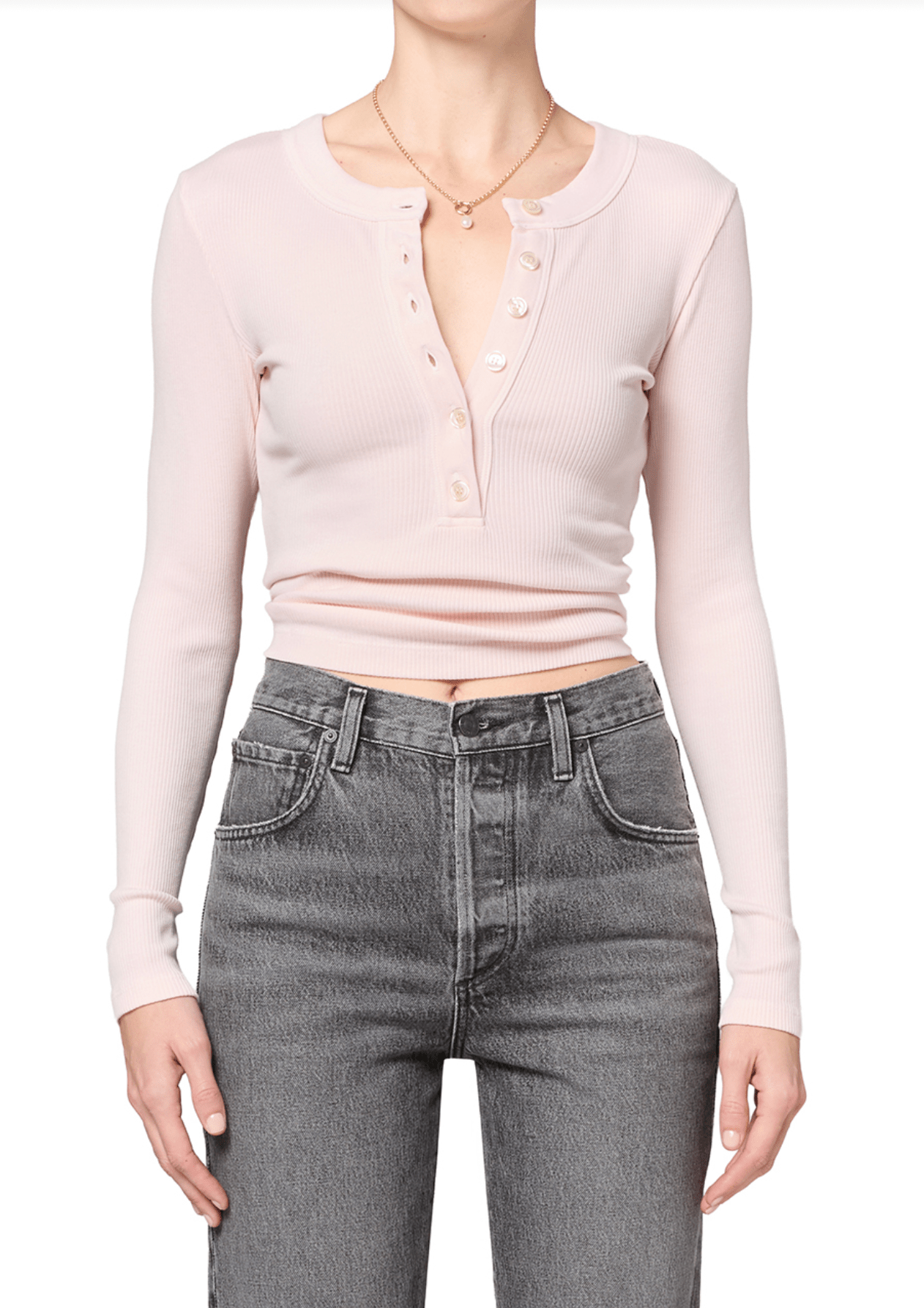 Pink Peppercorn Varra Henley - Amor Lafayette