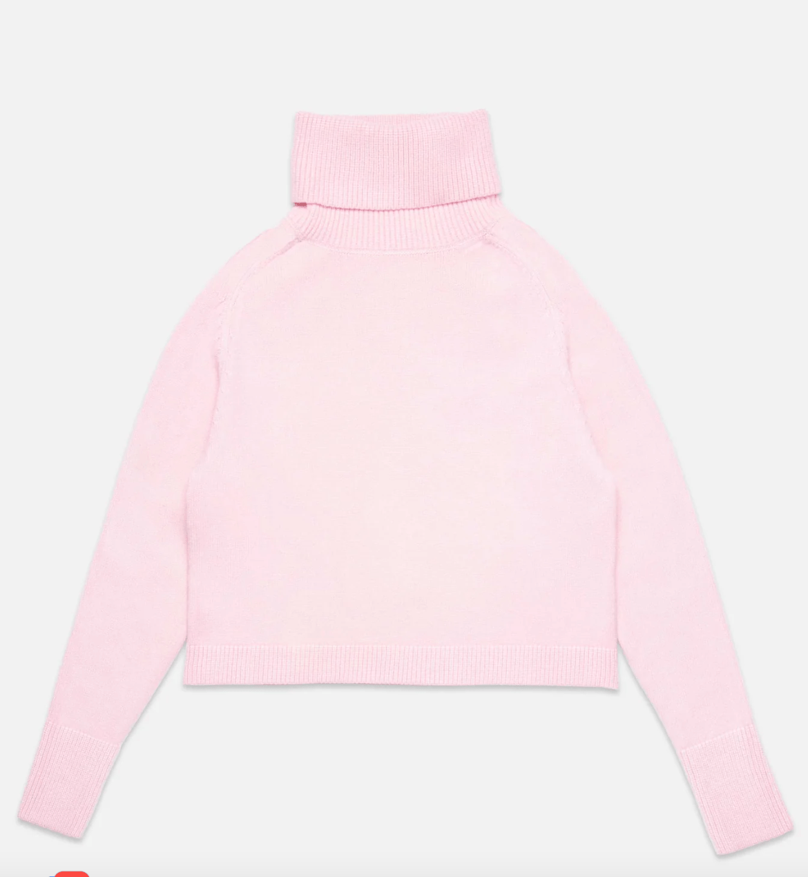 Pink Pugliese Turtleneck - Amor Lafayette