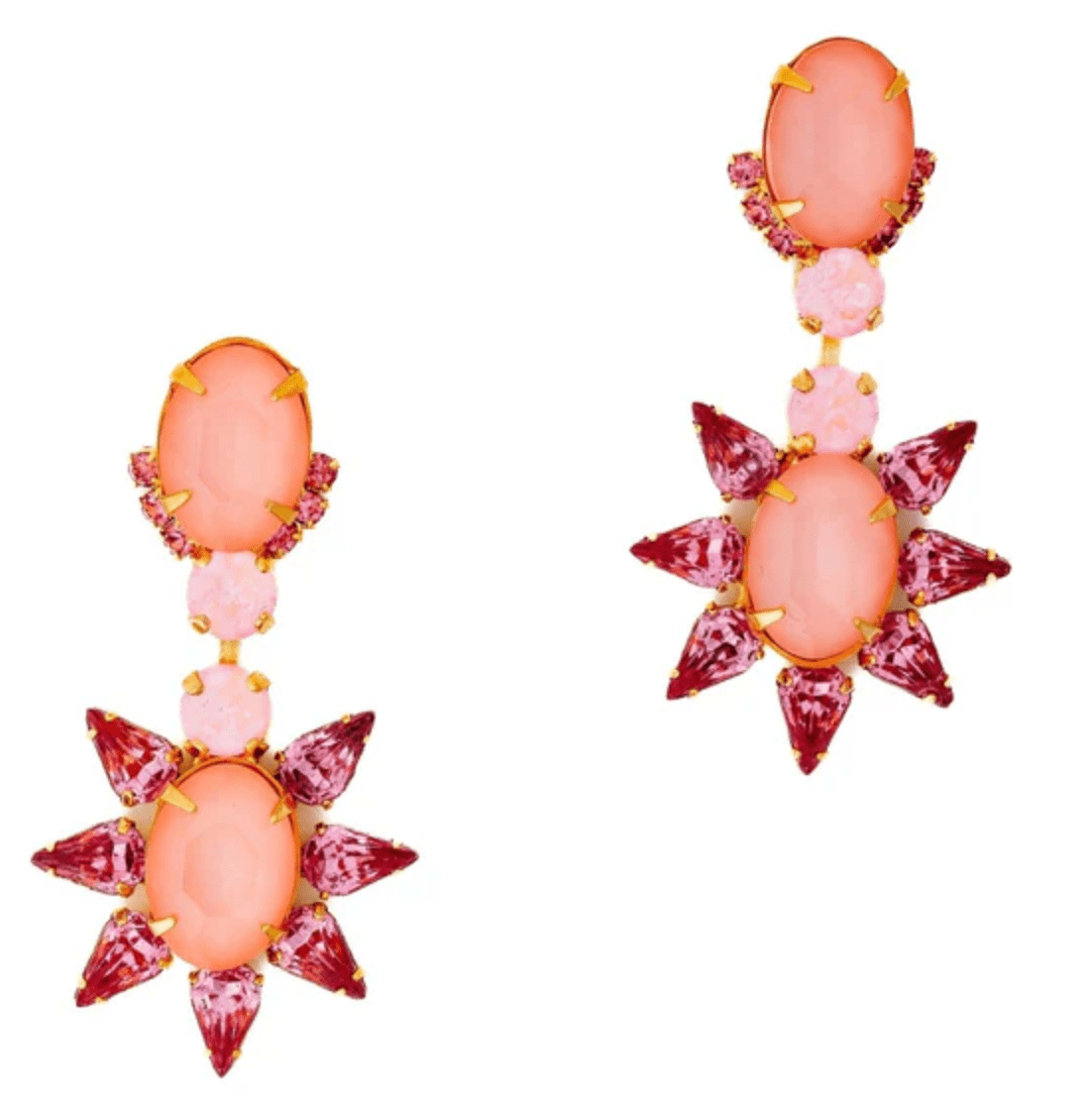 Pink Seara Earrings - Amor Lafayette