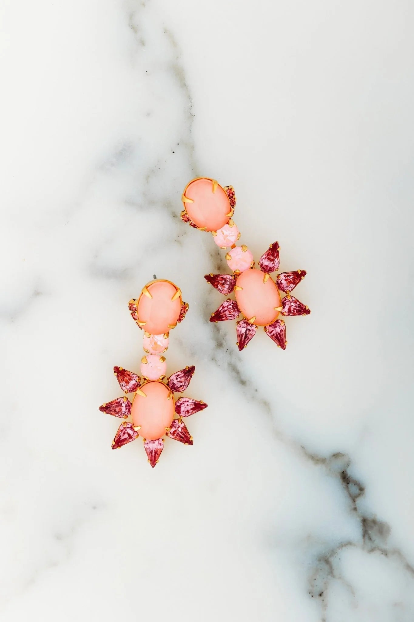 Pink Seara Earrings - Amor Lafayette