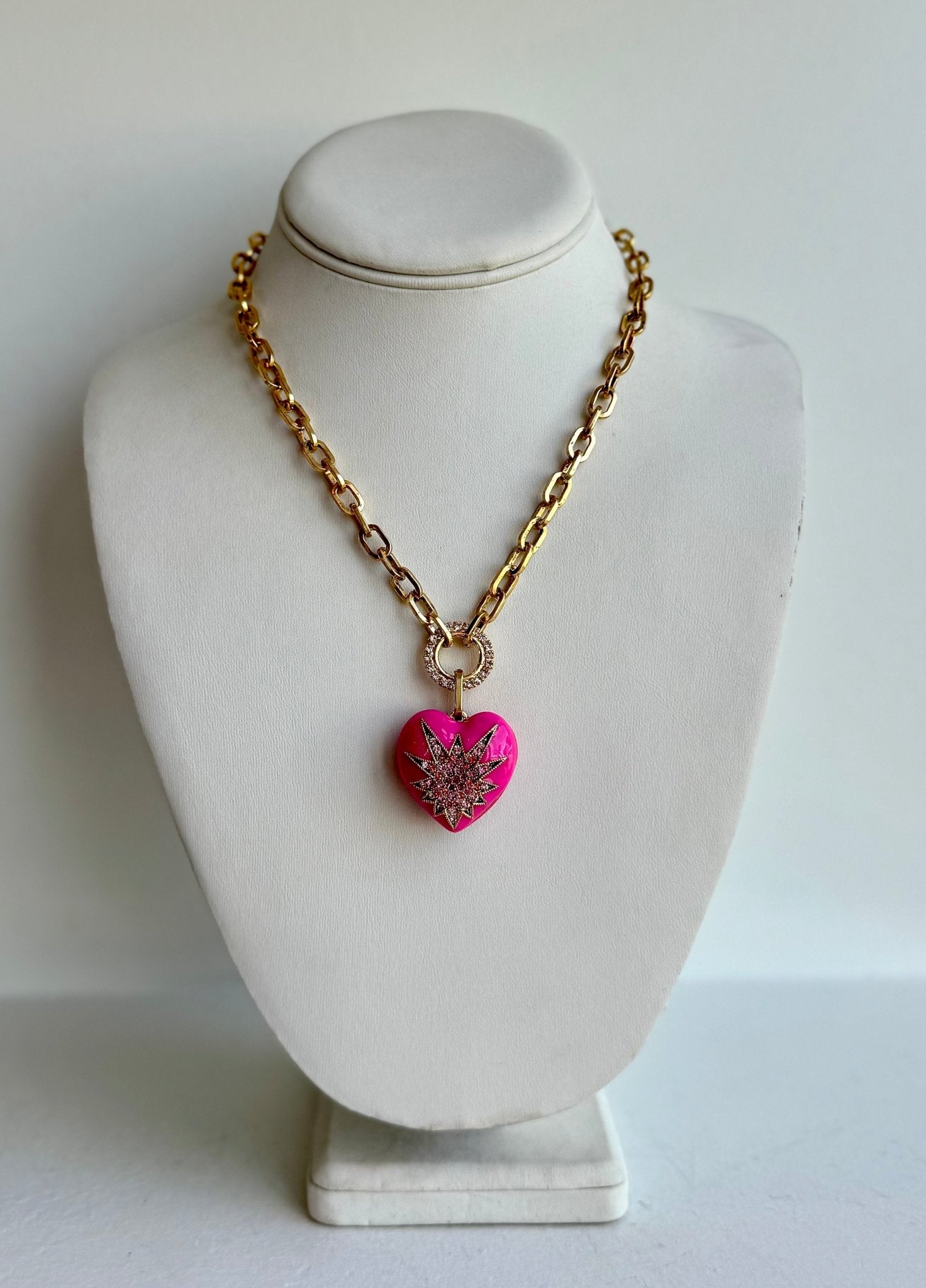 Pink Tefiti Necklace - Amor Lafayette