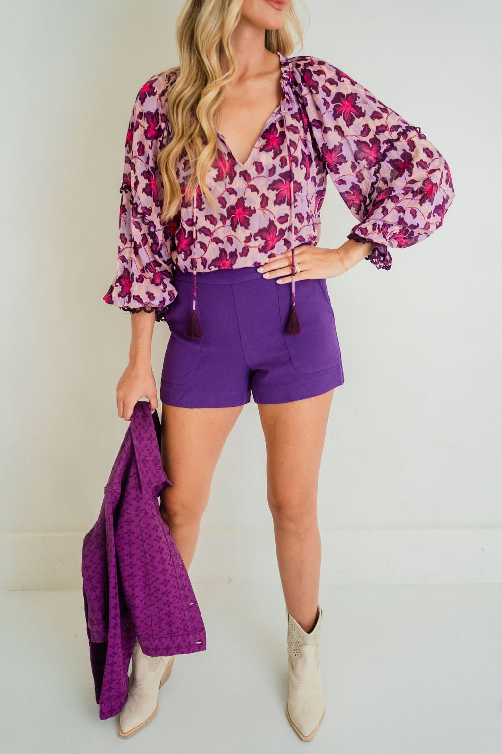 Pink Tinsley Top - Amor Lafayette