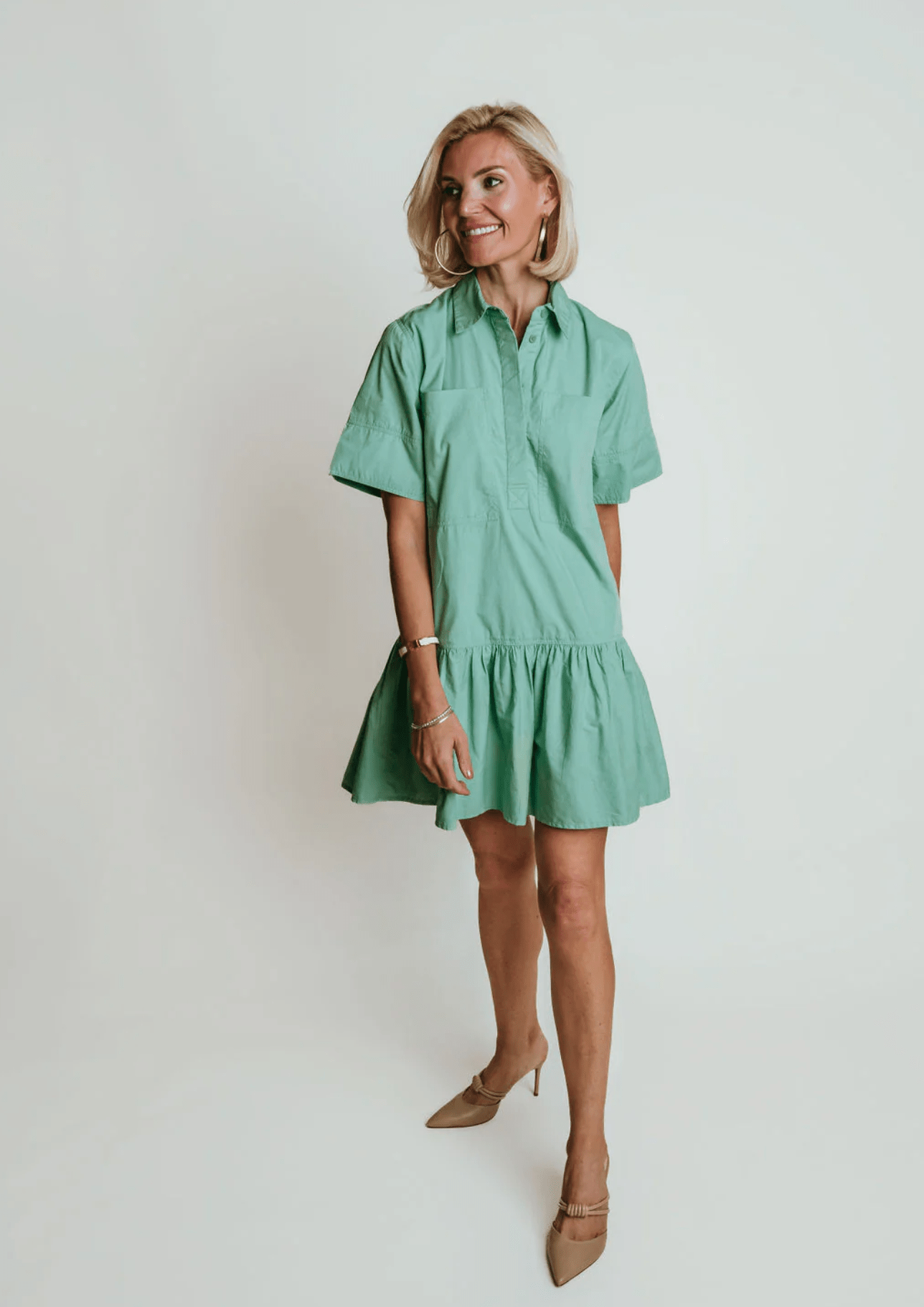 Pistachio Lola Dress - Amor Lafayette