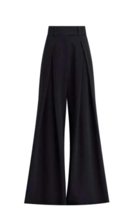 Pleats for Days Pant Petite in Black - Amor Lafayette