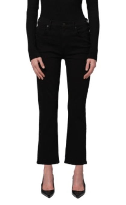 Plush Black Isola Cropped Boot - Amor Lafayette