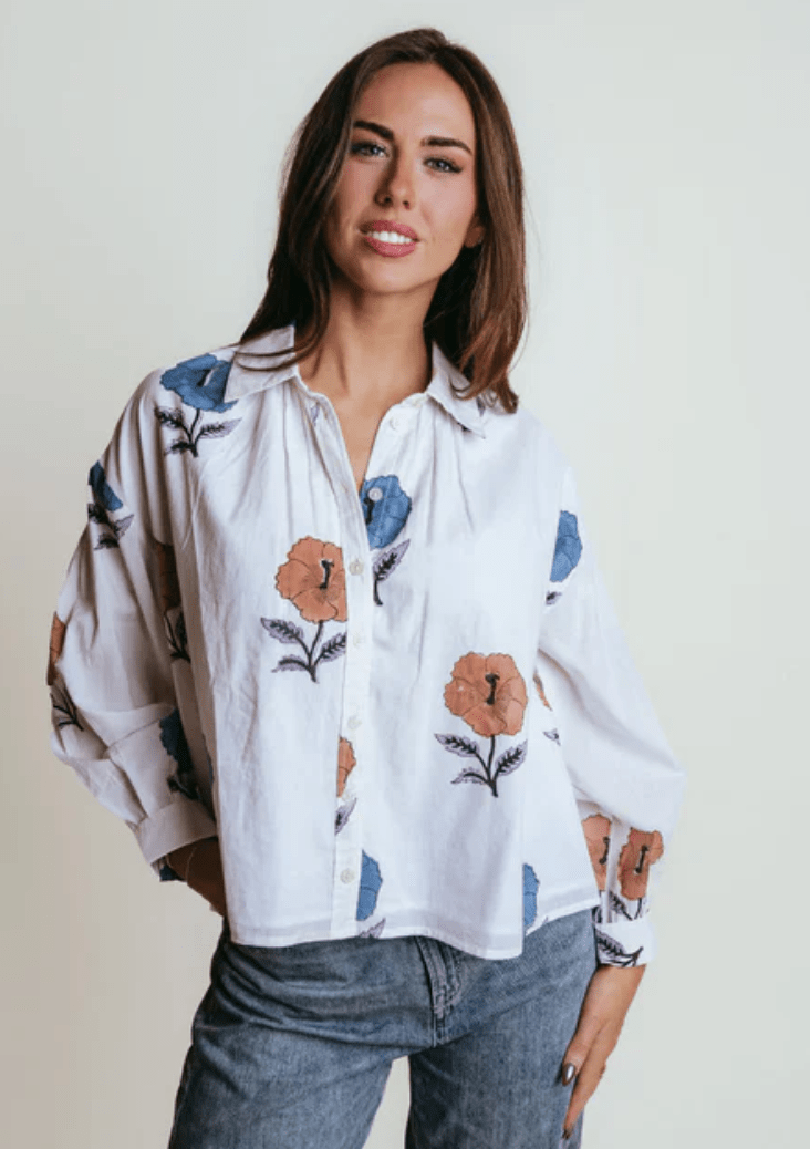 Poppy Gracen Blouse - Amor Lafayette