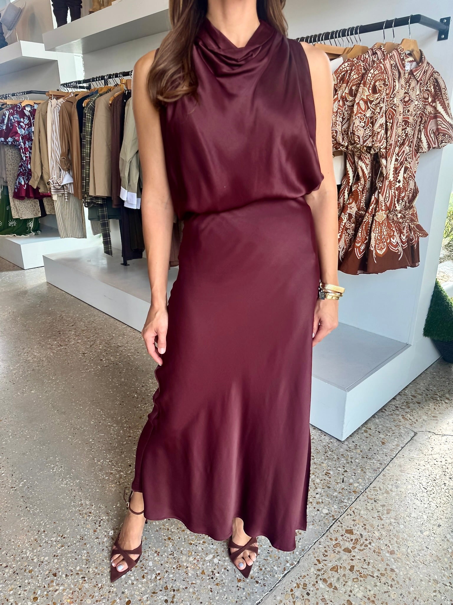 Prune Flavie Skirt - Amor Lafayette