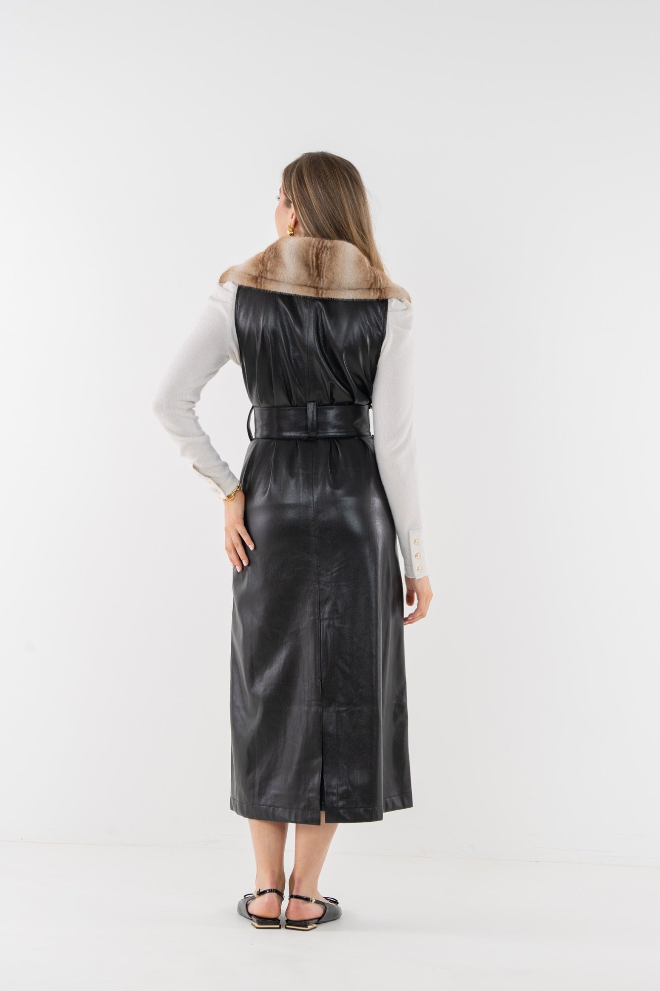 Vera Vest - Black Tie