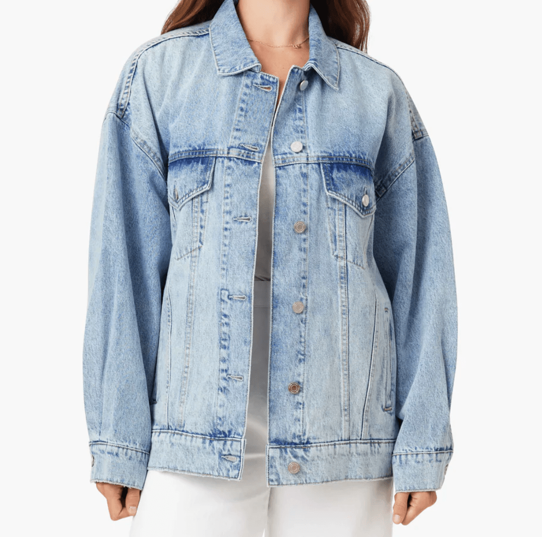 Rachel Boyfriend Trucker Jacket - Amor Lafayette