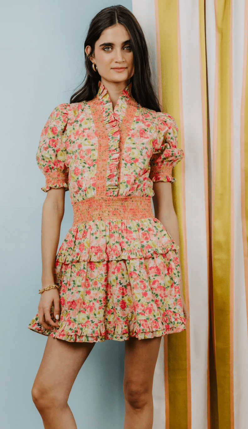 Ramesa Floral Zita Dress - Amor Lafayette