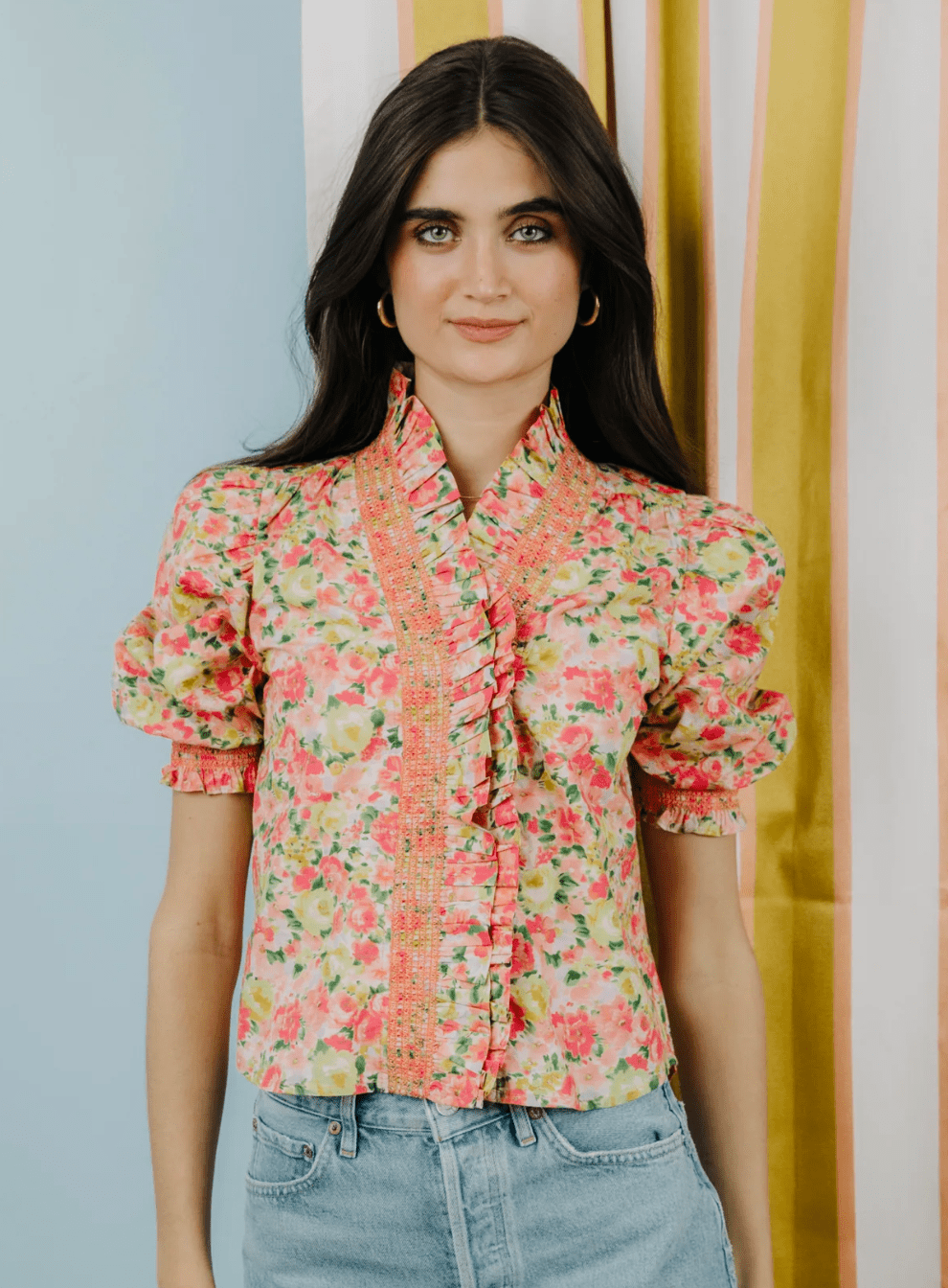 Ramesa Floral Zuri Top - Amor Lafayette