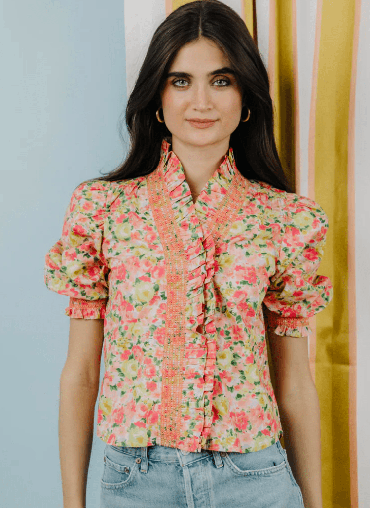 Ramesa Floral Zuri Top - Amor Lafayette