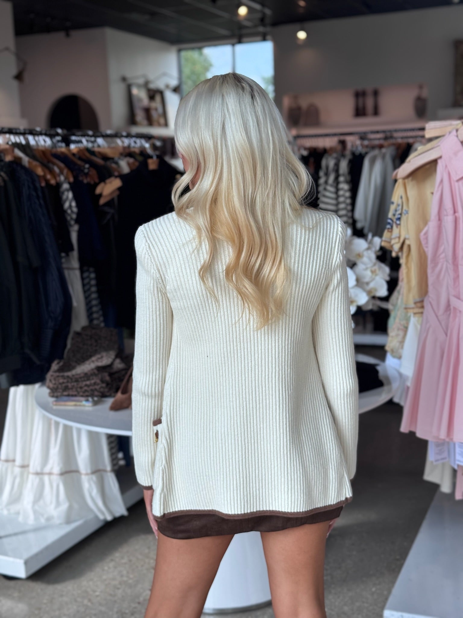RANCH KNIT BLAZER - Amor Lafayette