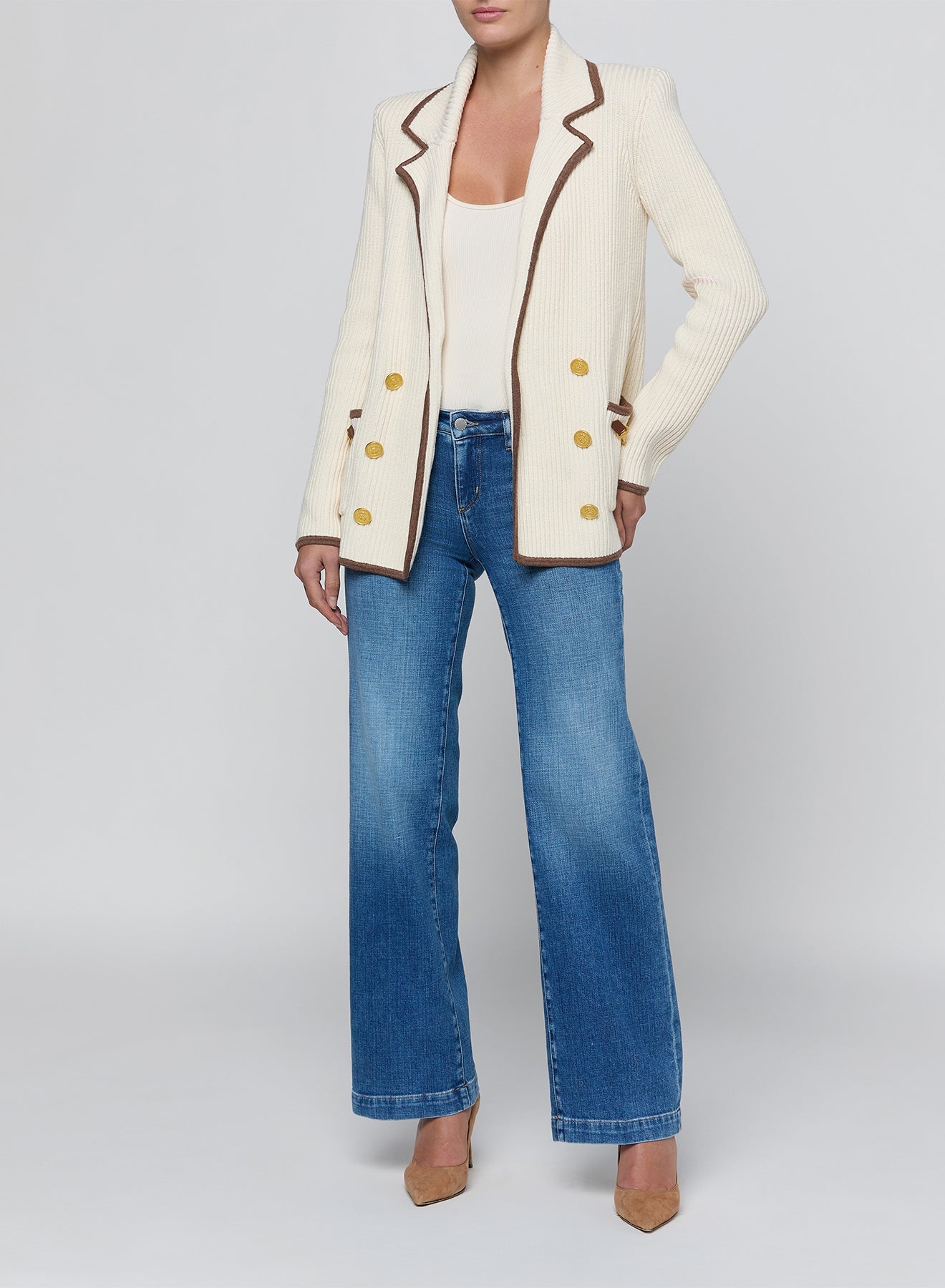 RANCH KNIT BLAZER - Amor Lafayette