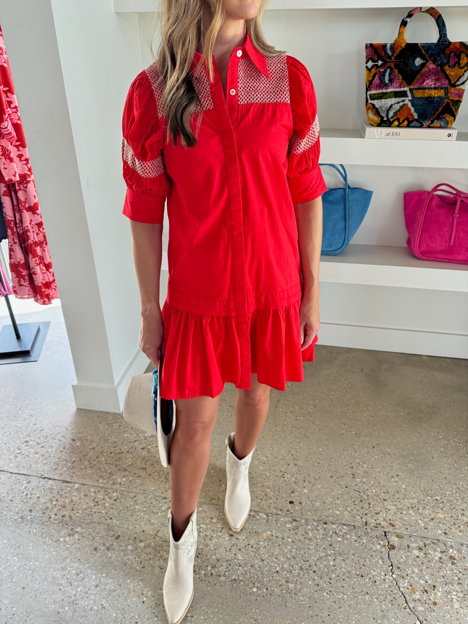 Red Scout Dress - Amor Lafayette