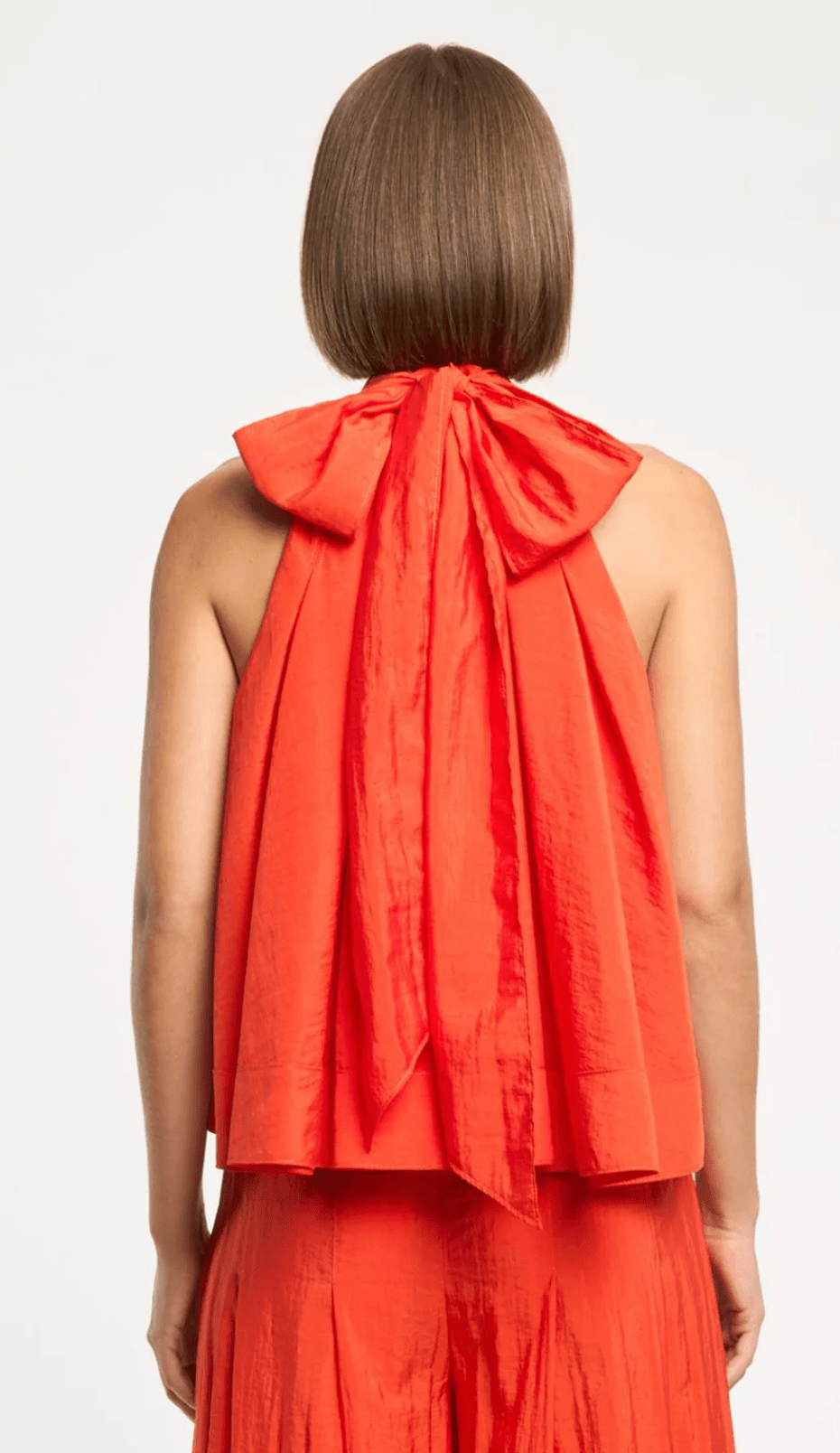 Red Tangerine Jagger Top - Amor Lafayette