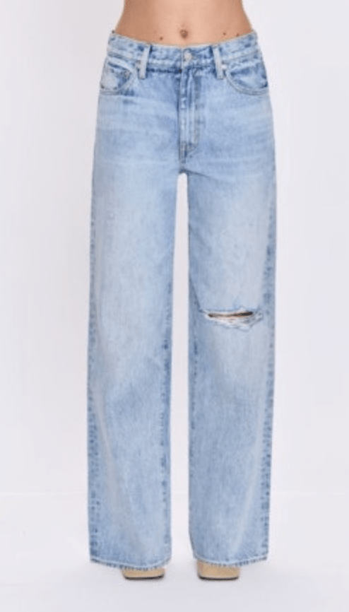 Revel Distressed Hendrix High Rise Baggy - Amor Lafayette