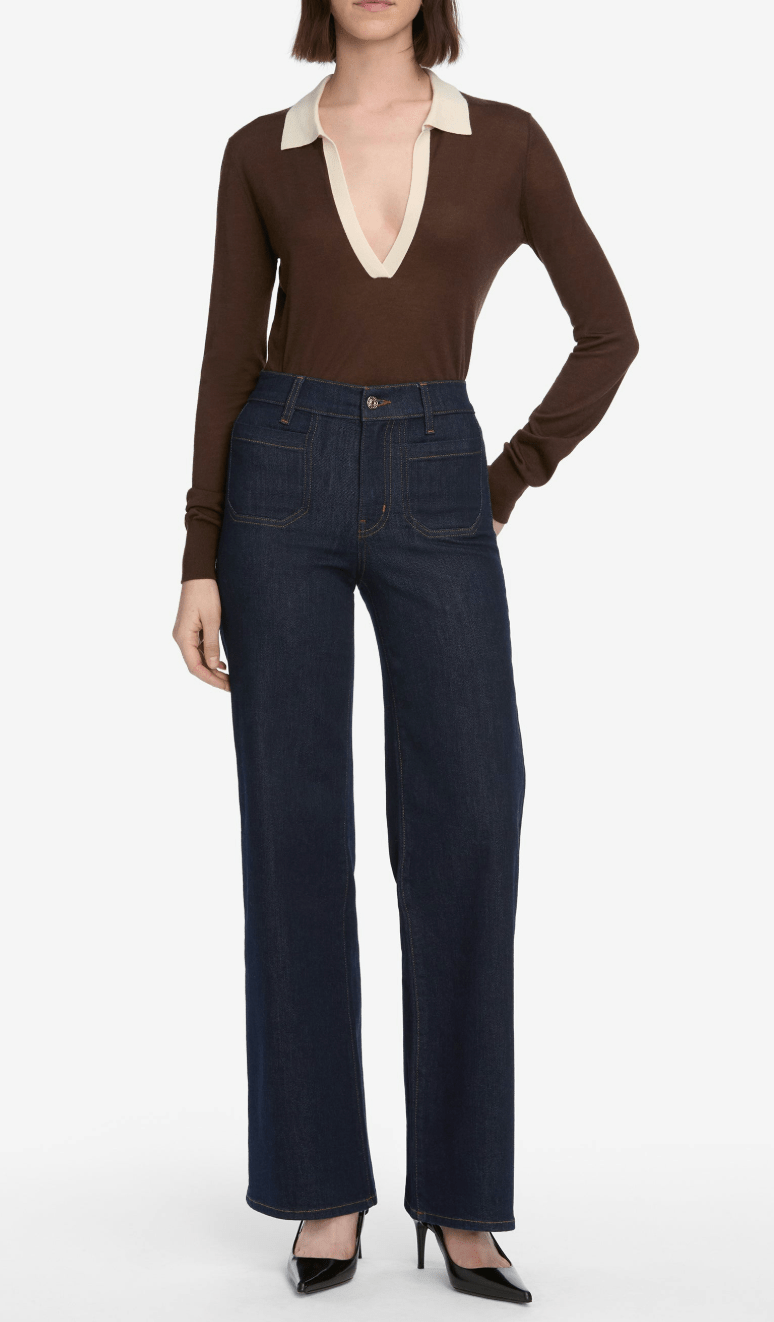 Rinse Le Slim Palazzo Modernist Pocket - Amor Lafayette