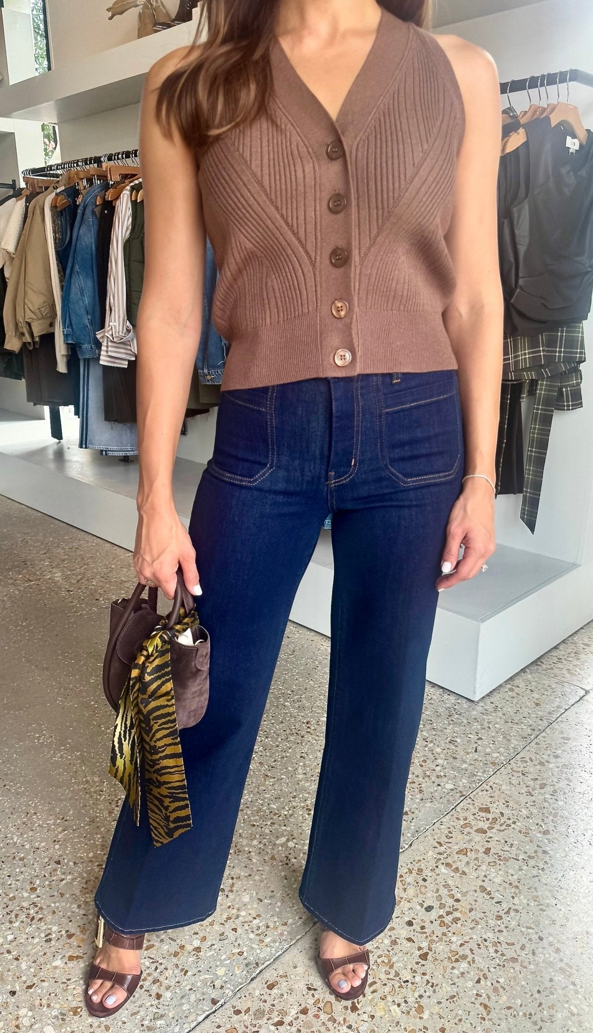 Rinse Le Slim Palazzo Modernist Pocket - Amor Lafayette