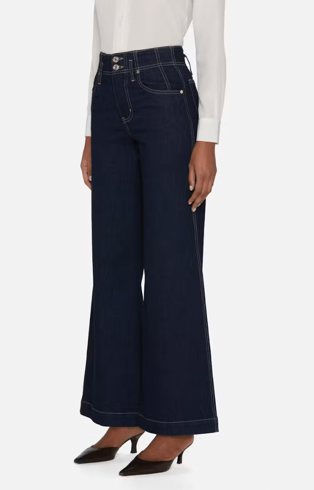 Rinse The Seamed Wide Trouser - Amor Lafayette