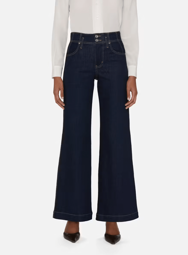 Rinse The Seamed Wide Trouser - Amor Lafayette