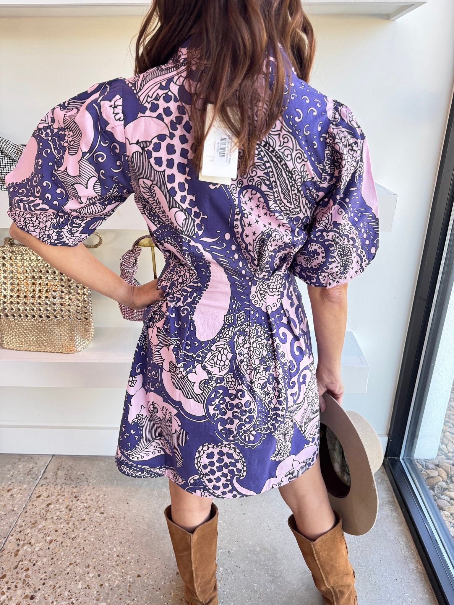 Rolling Winds Marta Mini Dress - Amor Lafayette