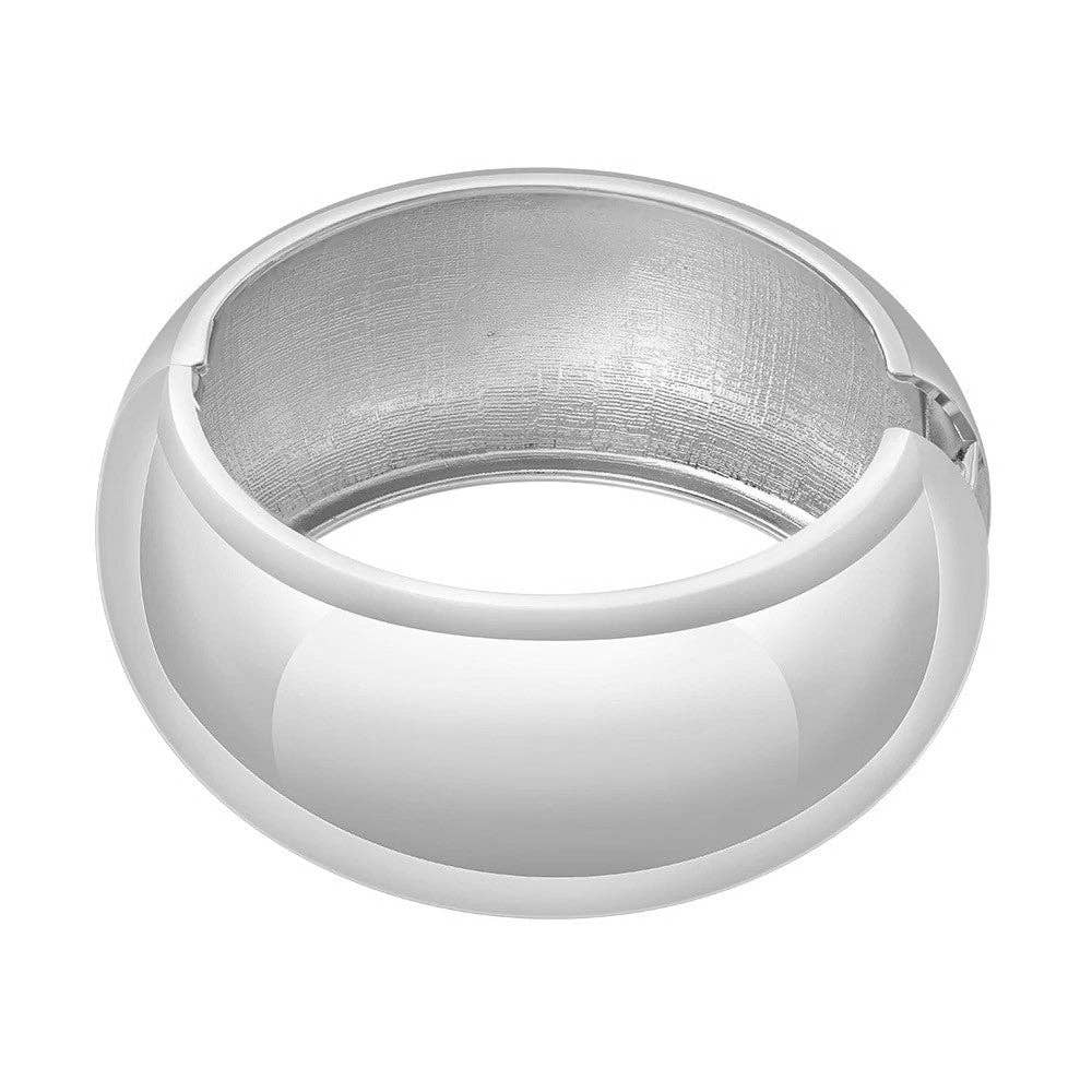 Roxy Statement Bangle: Gold - Amor Lafayette