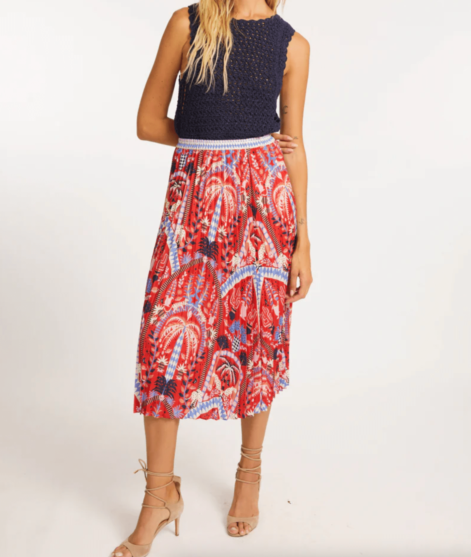 Ruby Tropics Mia Skirt - Amor Lafayette