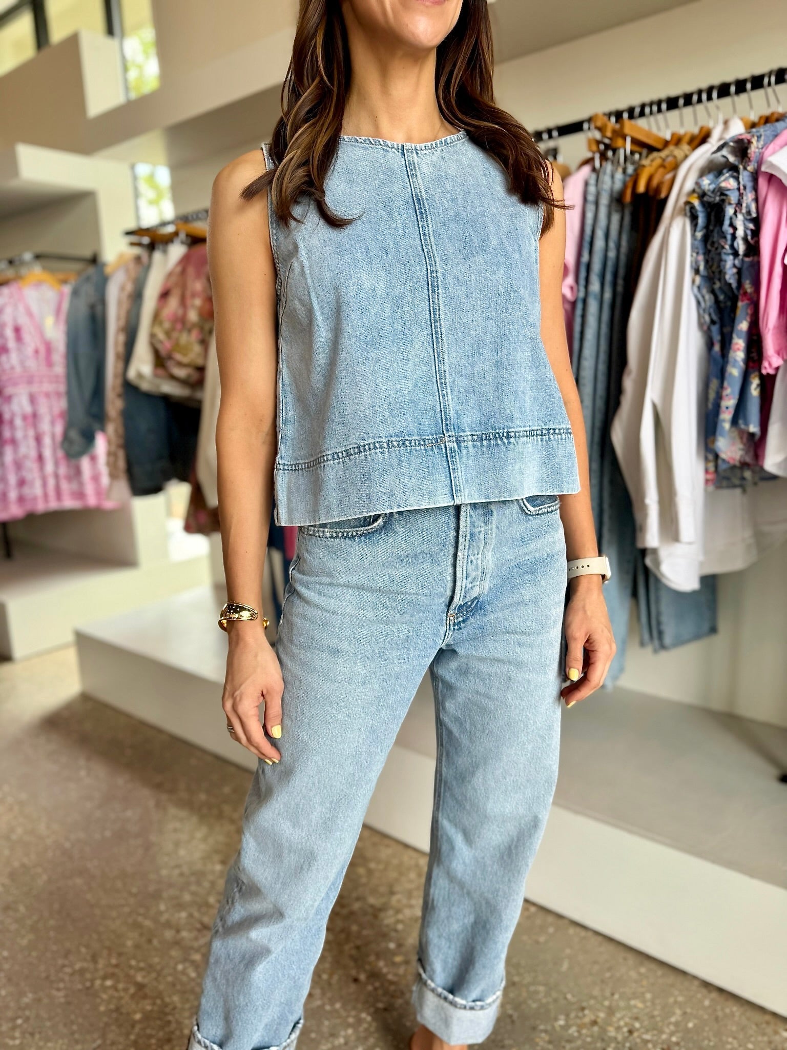 Rue Pop Over Swing Shirt - Amor Lafayette