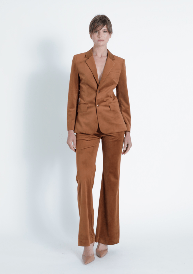 Rust Stella Corduroy Blazer