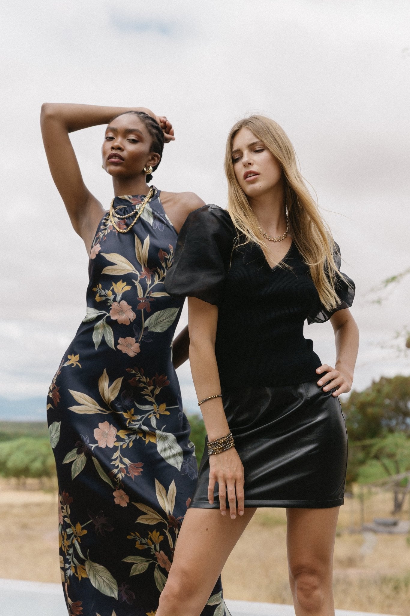 Ruti Skirt in Black Vegan Leather - Amor Lafayette