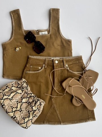 Safari Carbon Top - Amor Lafayette