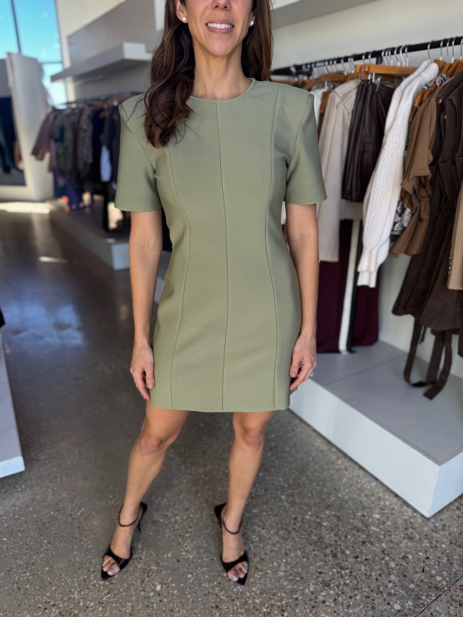 Sage Dua Mini Dress - Amor Lafayette