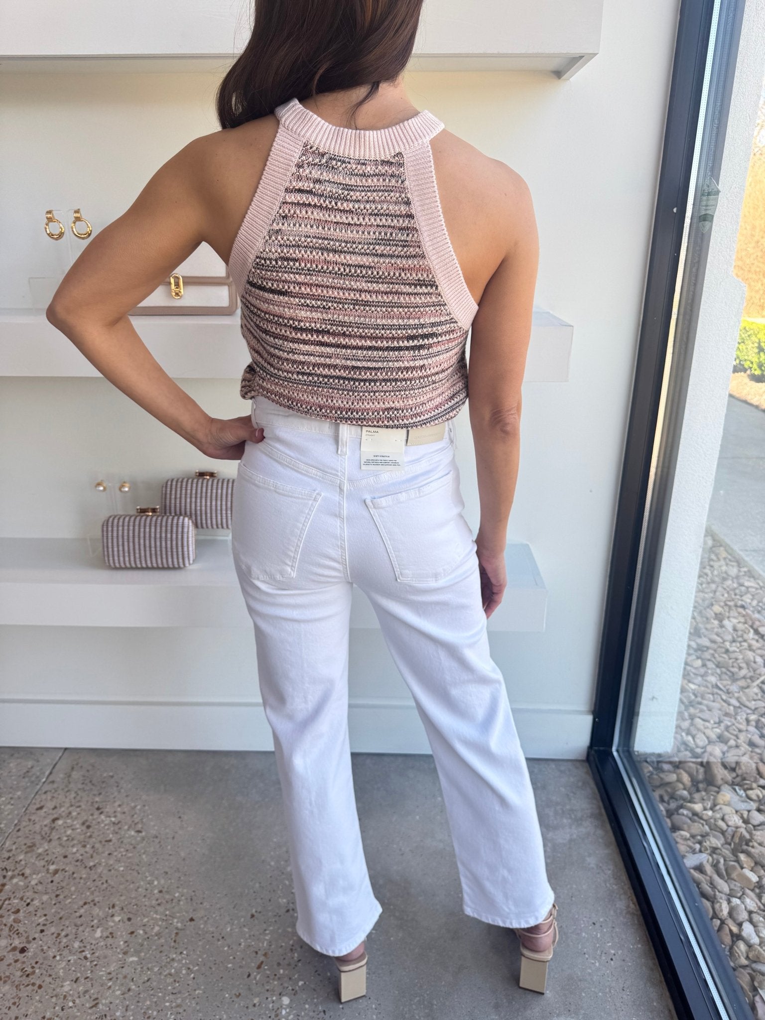 Sand Dollar Vanessa Ombre Halter Tank - Amor Lafayette