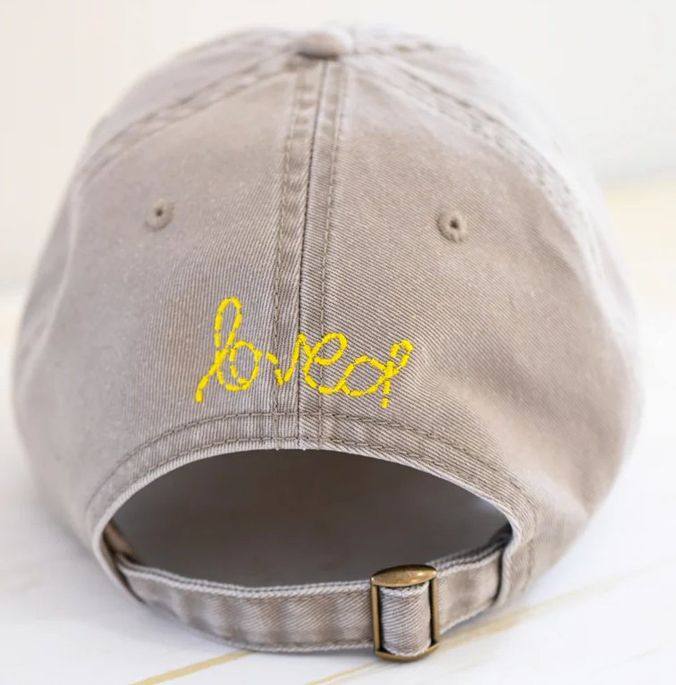 Sand Heart Patch Baseball Hat - Amor Lafayette